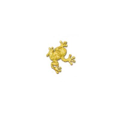 Frog 3/D Medium Pendant with Hidden Bail 879BFYHB